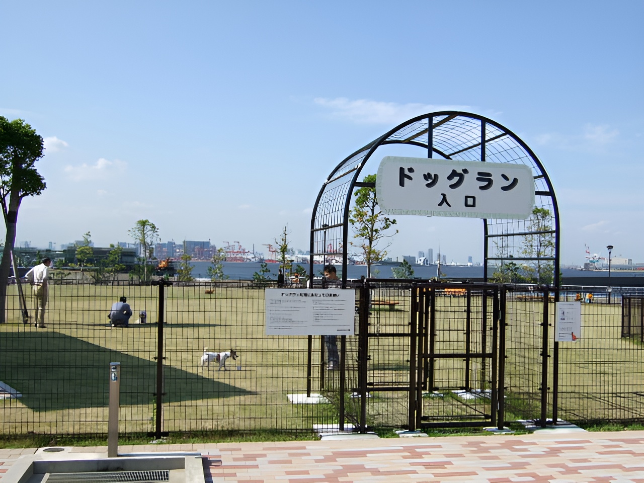 城南島海浜公園 つばさドッグラン