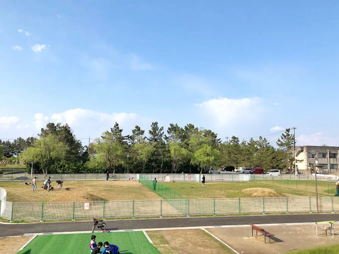 足洗潟公園 ドッグラン