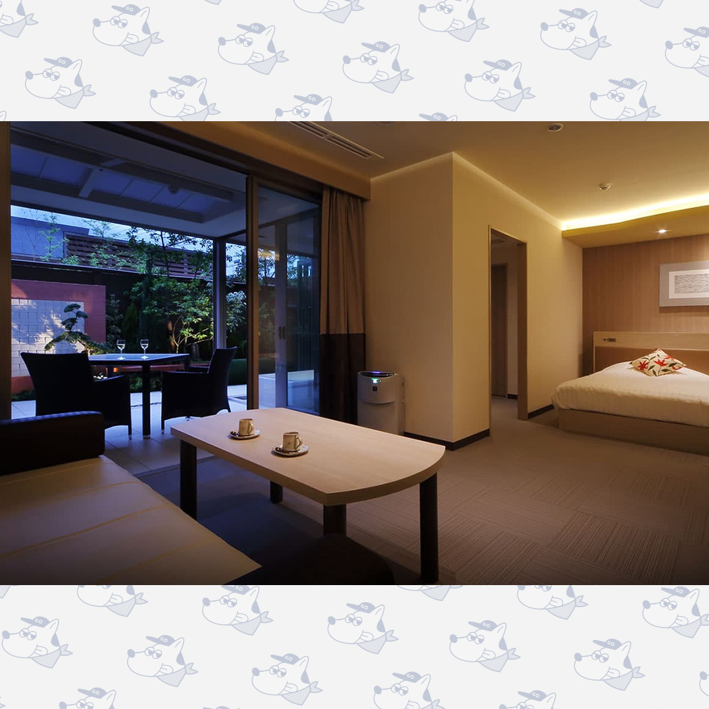 Dogサバトリーのある宿 ご・遊庭